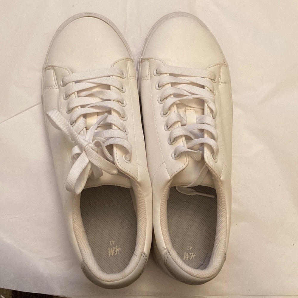 H & M White Sneakers